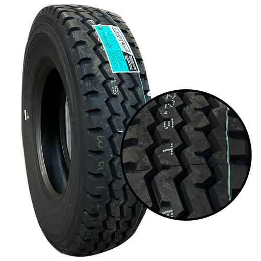 [N609] LLANTA NUEVA 11R22.5 D/SERVICIO 18PR SM997 SUPERMEALLIR